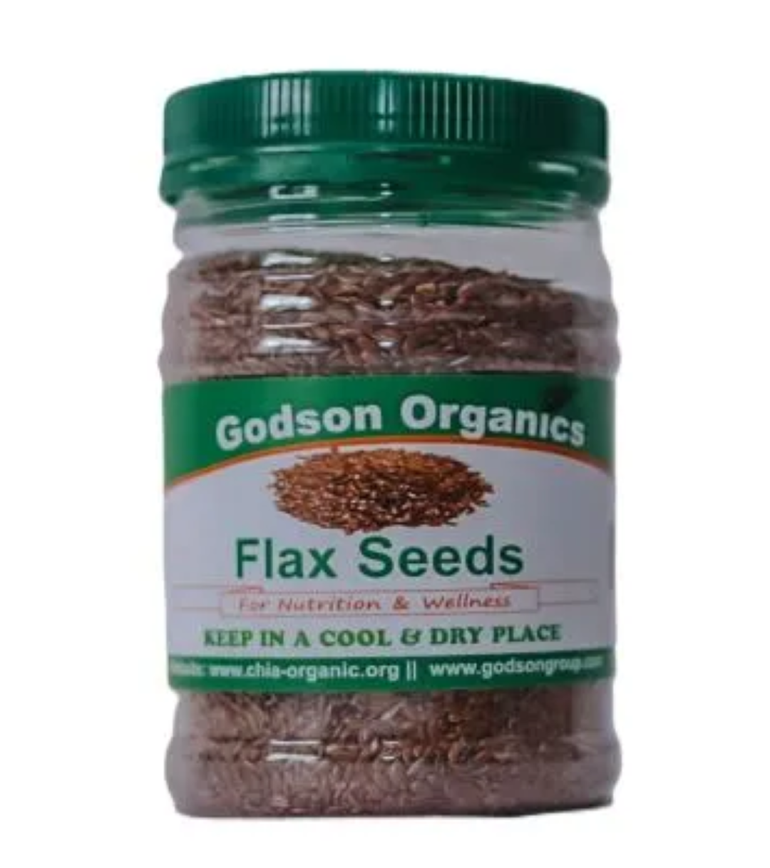 GODSON ORGANICS FLAX SEEDS 250G